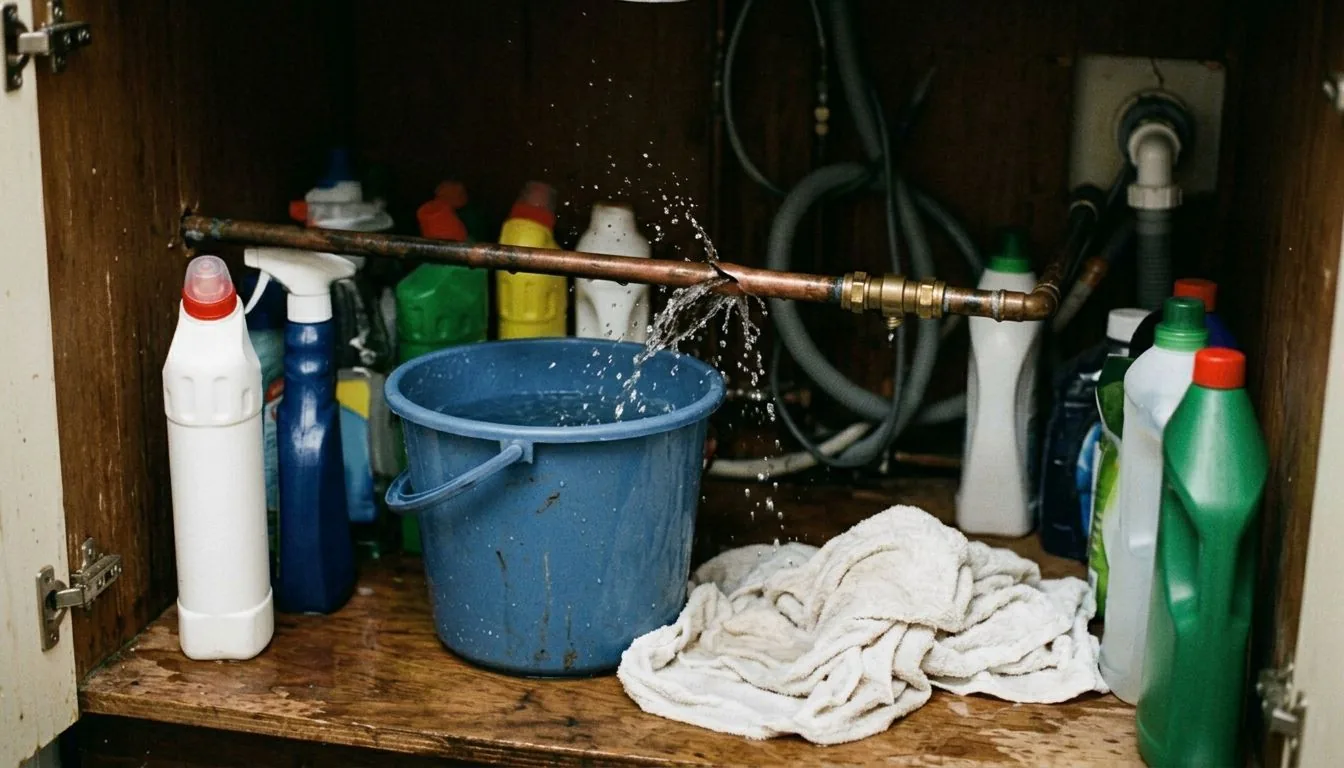 Burst Pipe at Home: What to Do in the First 10 Minutes
