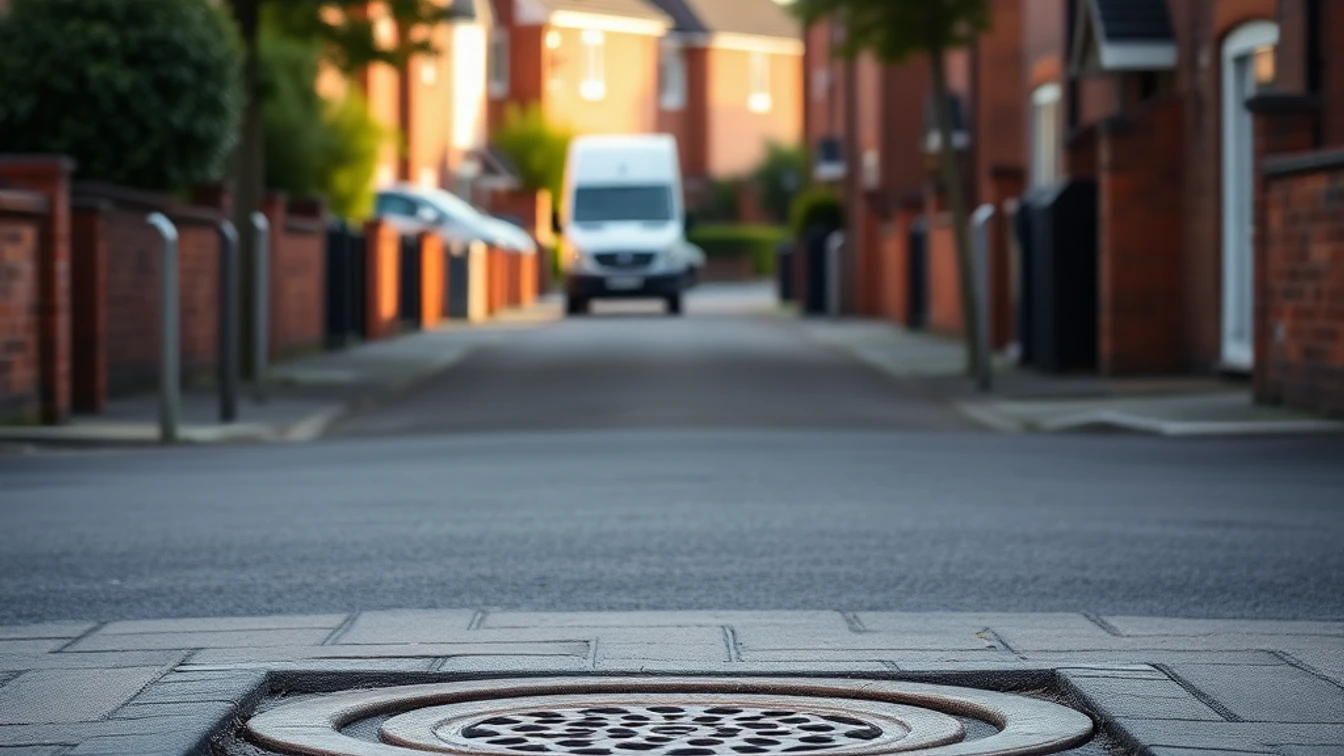 Drain engineer working in Bilston, West Midlands