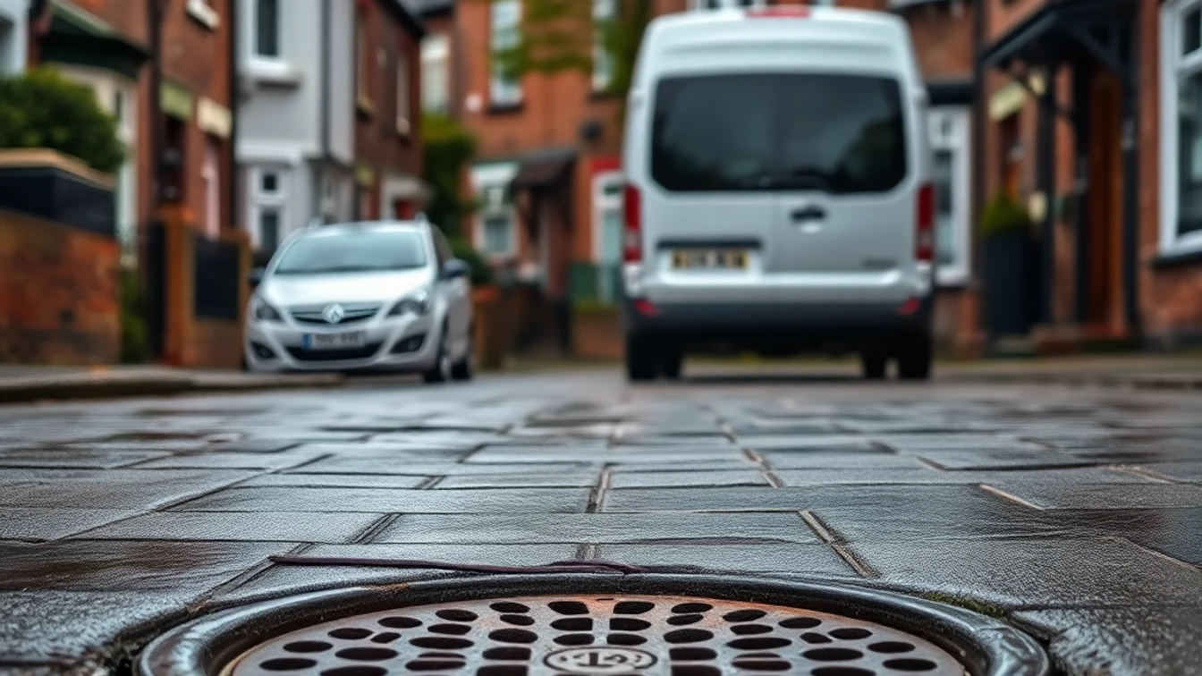Drain engineer working in Dudley, West Midlands